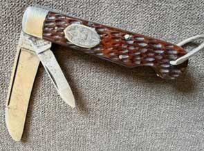 bone handle pocket knife