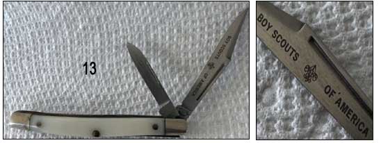 Collecting vintage boy scout pocket knives