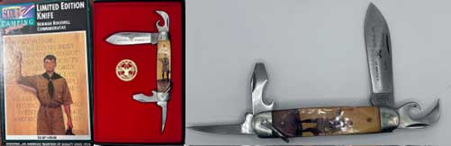Limited edition boy scout knife