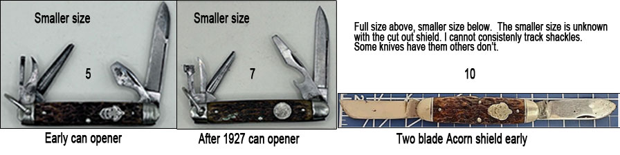 identification of remington scout knives