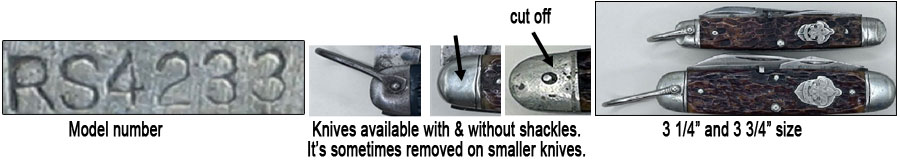 identification of remington scout knives