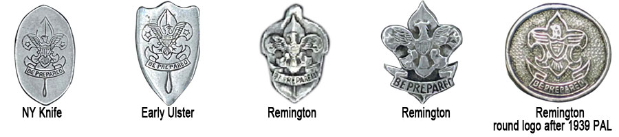 Identifying Knives by Shield design