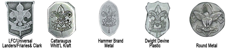 Identifying Knives by Shield design